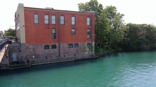 House on the canal in Tonawanda