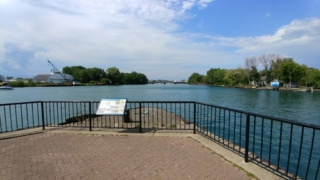 Erie canal entrance